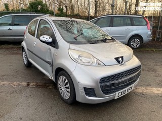 Location: Manchester - 2010 PEUGEOT 107 URBAN S-A 5 Door Hatchback REG: CX10VFW, 998 Petrol, 5 Speed Semi Auto Petrol, Former Keepers: 11, Keys: No, MOT Expiry date: 19/10/2024