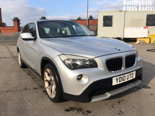 Location: Nottingham - 2010  BMW  X1 SDRIVE20D SE Estate  REG: YD10UTO, 1995cc Diesel , 6 Speed Manual Diesel, Former Keepers: 4, Keys: Yes, MOT Expiry date: 27/10/2024