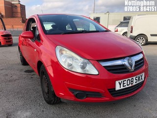 Location: Nottingham - 2008  VAUXHALL  CORSA CLUB A/C CDTI 3 Door Hatchback REG: YE08SWX, 1248ccDiesel , 5 Speed Manual Diesel, Former Keepers: 7, Keys: Yes, MOT Expiry date: 31/01/2025