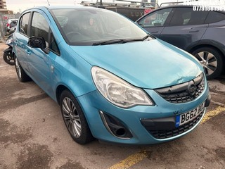 Location: North Woolwich - 2012 VAUXHALL CORSA SE 5 Door Hatchback REG: BG62BOJ, Keys: No, MOT Expiry date: 08/12/2025, 1229 Petrol, 5 Speed Manual Petrol, Former Keepers: 5