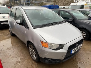 Location: North Woolwich - 2009 MITSUBISHI  COLT CZ2 AMT 5 Door Hatchback REG: YD09VUA, Keys: No, MOT Expiry date: 16/05/2025, 1332 Petrol, 6 Speed Semi Auto Petrol, Former Keepers: 5