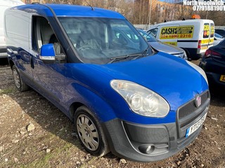 Location: North Woolwich - 2013 FIAT DOBLO SX MULTIJET Panel Van REG: YT13OBU, Keys: No, MOT Expiry date: 28/10/2025, 1248 Diesel, 5 Speed Manual Diesel, Former Keepers: 4