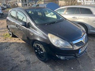 Location: North Woolwich - 2008 VAUXHALL CORSA SXI A/C AUTO 5 Door Hatchback REG: WD08KBE, Keys: No, MOT Expiry date: 07/06/2024, 1364 Petrol, 5 Speed Auto Petrol, Former Keepers: 7