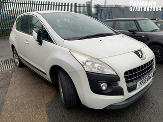 Location: BELVEDERE - 2013 PEUGEOT 3008 ACTIVE THP 5 DOOR HATCHBACK REG: YF13BAA, 1598cc PETROL, 6 SPEED MANUAL PETROL, Former Keepers: 4, Keys: No, MOT: Expiry date07/03/2025
