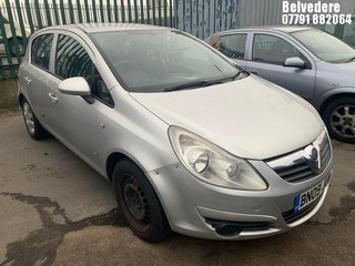 Location: BELVEDERE - 2009 VAUXHALL CORSA CLUB A/C 	 5 DOOR HATCHBACK REG: BN09JUW, 1229cc PETROL, 5 SPEED MANUAL PETROL, Former Keepers: 7, Keys: No, MOT: Expiry date11/04/2025