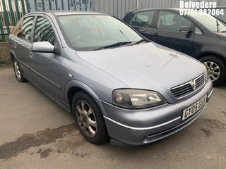 Location: BELVEDERE - 2005 VAUXHALL ASTRA ENJOY 5 DOOR HATCHBACK REG: GY05GUX, 1598cc PETROL, 4 SPEED AUTO PETROL, Former Keepers: 7, Keys: No, MOT: Expiry date08/03/2025