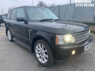 Location: Belvedere - 2003 LAND ROVER RANGE ROVER VOGUE V8 AUTO ESTATE REG: AM03WED, 4398cc PETROL, 5 SPEED AUTO PETROL, Former Keepers: 6, Keys: Yes, MOT Expiry date: 02/02/2026