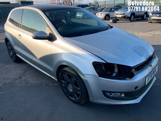 Location: Belvedere - 2011 VOLKSWAGEN  POLO S 60 3 Door Hatchback REG: FY11WHV, 1198cc Petrol , 5 Speed Manual Petrol, Former Keepers: 5, Keys: No, MOT Expiry date: 03/09/2022