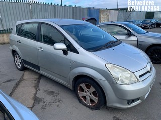 Location: Belvedere - 2004 TOYOTA COROLLA VERSO VVTI T3 S-A MPV REG: BG54VCX, Keys: No, MOT Expiry date: 16.08.2024, 1794 Petrol, 5 Speed Semi Auto Petrol, Former Keepers: 7