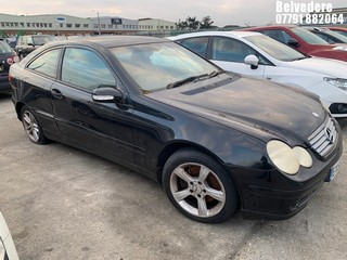 Location: Belvedere - 2003 MERCEDES C230 KOMPRESSOR SE Coupe REG: EX53FWW, Keys: No, MOT Expiry date: 07.11.2024, 1796 Petrol, 6 Speed Manual Petrol, Former Keepers: 2