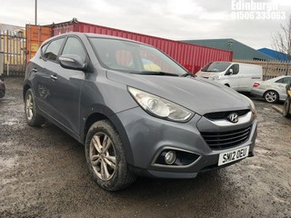 Location: Edinburgh - 2012 HYUNDAI  IX35 STYLE 2WD CRDI Estate REG: SM12OEU, Keys: No, MOT Expiry date: 30/05/2024, 1685 Diesel, 6 Speed Manual Diesel, Former Keepers: 5