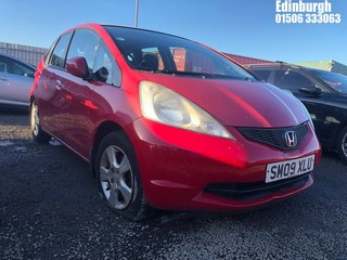 Location: Edinburgh - 2009 HONDA JAZZ I-VTEC ES 5 Door Hatchback REG: SM09XLU, Keys: No, MOT Expiry date: 29/08/2023, 1339 Petrol, 5 Speed Manual Petrol, Former Keepers: 2