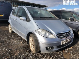 Location: Edinburgh - 2008 MERCEDES A180CDI AVANTGARDE SE CVT 5 Door Hatchback REG: SP08MJY, Keys: No, MOT Expiry date: 21/12/2022, 1992 Diesel, Variable 1 Speed Auto Diesel, Former Keepers: 6