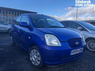Location: Edinburgh - 2004 KIA PICANTO LX AUTO 5 Door Hatchback REG: HV54GWA, Keys: No, MOT Expiry date: 02/11/2024, 1086 Petrol, 4 Speed Auto Petrol, Former Keepers: 9