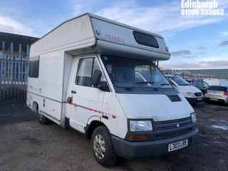 Location: Edinburgh - 1993 RENAULT  TRAFIC T1400 Motor Caravan REG: L303LRB, Keys: No, MOT Expiry date: 20/12/2022, 1995 Petrol, 7 Speed Manual Petrol, Former Keepers: 12
