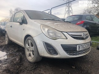 Location: Mitcham - 2013 VAUXHALL CORSA STING ECOFLEX 3 Door Hatchback REG: BT63CKN, Keys: No, MOT Expiry date: 21/08/2024, 998 Petrol, 5 Speed Manual Petrol, Former Keepers: 5