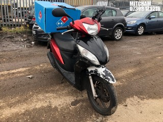 Location: Mitcham - 2016 HONDA NSC 110 E-E Motorcycle REG: KR66XNW, Keys: No, MOT Expiry date: 26/11/2024, 108 Petrol, AUTOMATIC, Former Keepers: 7