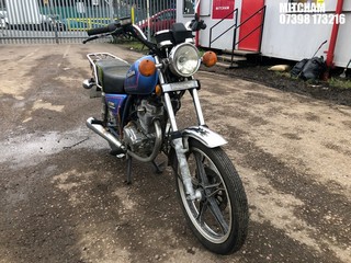 Location: Mitcham - 2008 SUKIDA SK 125-4 INSPECTOR Motorcycle REG: LR08XWN, Keys: No, MOT Expiry date: , 125 Petrol, MANUAL, Former Keepers: 3
