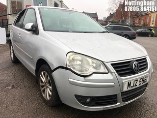 Location: Nottingham - 2007 VOLKSWAGEN POLO S 80 AUTO 5 Door Hatchback REG: MJZ5961, Keys: No, MOT Expiry date: 06/03/2025, 1390 Petrol, 6 Speed Auto Petrol, Former Keepers: 5