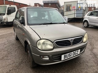 Location: Nottingham - 2002 PERODUA KELISA GX Estate REG: BU51OGZ, Keys: No, MOT Expiry date: 30/09/2023, 989 Petrol, 5 Speed Manual Petrol, Former Keepers: 7
