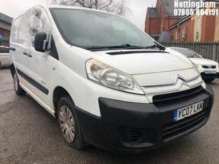 Location: Nottingham - 2007 CITROEN DISPATCH 1000 HDI 90 SWB Panel Van REG: YC07LKM, Keys: No, MOT Expiry date: 06/03/2025, 1560 Diesel, 5 Speed Manual Diesel, Former Keepers: 11