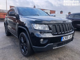 Location: Nottingham - 2013 JEEP GRAND CHEROKEE S-LTD CRD ESTATE REG: K300JGC, 2987cc DIESEL, 5 SPEED AUTO DIESEL, Former Keepers: 3, Keys: Yes, MOT Expiry date: 04/11/2025