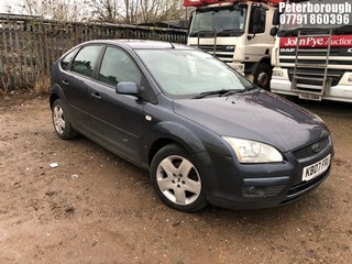 Location: Peterborough - 2007 FORD FOCUS STYLE 5 Door Hatchback REG: KB07FRU, Keys: No, MOT Expiry date: 21/10/2025, 1596 Petrol, 5 Speed Manual Petrol, Former Keepers: 4