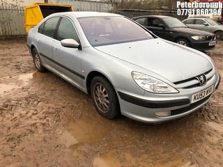 Location: Peterborough - 2003 PEUGEOT 607 S HDI AUTO 4 Door Saloon REG: KU53WVX, Keys: No, MOT Expiry date: 04/09/2025, 2179 Diesel, 4 Speed Auto Diesel, Former Keepers: 5