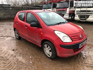 Location: Peterborough - 2011 NISSAN PIXO VISIA 5 Door Hatchback REG: EN60SUF, Keys: No, MOT Expiry date: 11/01/2025, 996 Petrol, 5 Speed Manual Petrol, Former Keepers: 5