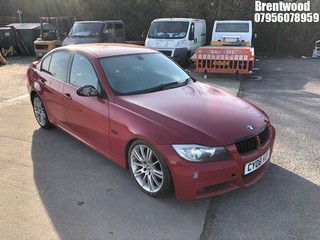 Location: Brentwood - 2008  BMW 320I M SPORT 4 Door Saloon REG: CY08KOX, 1995cc Petrol , 6 Speed Manual Petrol, Former Keepers: 6, Keys: No, MOT Expiry date: 04/02/2025