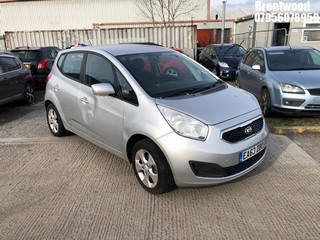 Location: Brentwood - 2013 KIA VENGA 2 AUTO 5 Door Hatchback REG: EA63DBO, Keys: No, MOT Expiry date: 12/06/2024, 1591 Petrol, 4 Speed Auto Petrol, Former Keepers: 2