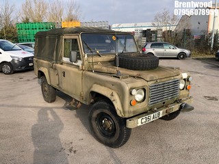Location: Brentwood - 1986 LAND ROVER 110 4C REG D Light 4X4 Utility REG: C351AUB, Keys: No, MOT Expiry date: 23/08/2021, 2495 Diesel, Manual Diesel, Former Keepers: 9