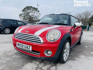 Location: Plymouth - 2009 MINI COOPER 3 Door Hatchback REG: WK59UAZ, Keys: No, MOT Expiry date: 25/09/2023, 1598 Petrol, 6 Speed Manual Petrol, Former Keepers: 6