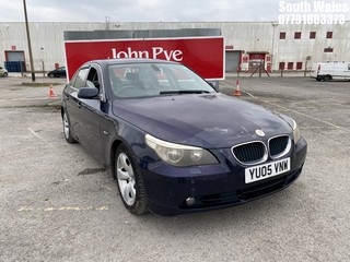Location: South Wales - 2005  BMW  530 SE AUTO 4 Door Saloon REG: YU05VNW, 2993cc Diesel, 6 Speed Auto Diesel, Former Keepers: 6, Keys: Yes, MOT Expiry date: 22/01/2025