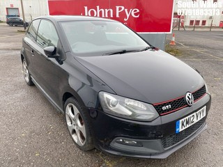Location: South Wales - 2012 VOLKSWAGEN POLO GTI S-A 180 3 Door Hatchback REG: KM12VYY, Keys: No, MOT Expiry date: 13/10/2024, 1390 Petrol, 7 Speed S-Auto Petrol, Former Keepers: 3