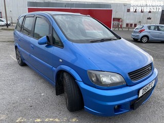 Location: South Wales - 2004 VAUXHALL ZAFIRA GSI TURBO MPV REG: D16HTC, Keys: No, MOT Expiry date: 01-03-2025, 1998 Petrol, 5 Speed Manual Petrol, Former Keepers: 11
