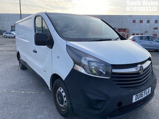 Location: South Wales - 2016 VAUXHALL VIVARO 2900 CDTI Panel Van REG: DU16FLA, Keys: Yes, MOT Expiry date: 18/10/2023, 1598 Diesel, 6 Speed Manual Diesel, Former Keepers: 2