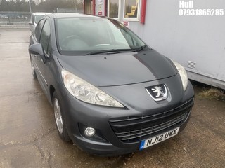 Location: Hull - 2012 PEUGEOT 207 SPORTIUM 5 Door Hatchback REG: NJ12UWX, Keys: No, MOT Expiry date: 07/02/2026, 1397 Petrol, 5 Speed Manual Petrol, Former Keepers: 9