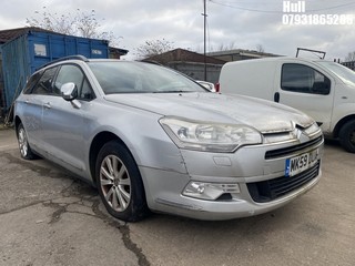 Location: Hull - 2009 CITROEN C5 VTR+ NAV HDI Estate REG: MK59DUA, Keys: No, MOT Expiry date: 29/03/2022, 1560 Diesel, 5 Speed Manual Diesel, Former Keepers: 3