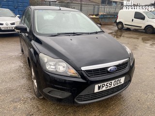 Location: Hull - 2009 FORD FOCUS STYLE 100 AUTO 5 Door Hatchback REG: WP59ODL, Keys: No, MOT Expiry date: 09/04/2025, 1596 Petrol, 5 Speed Manual Petrol, Former Keepers: 7