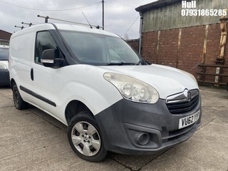 Location: Hull - 2012 VAUXHALL COMBO 2000 L1H1 CDTI Panel Van REG: VU62YYP, Keys: No, MOT Expiry date: 28/03/2024, 1248 Diesel, 5 Speed Manual Diesel, Former Keepers: 5