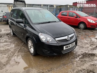 Location: Leeds - 2014 VAUXHALL ZAFIRA DESIGN NAV CDTI MPV REG: MW14OSG, Keys: No, MOT Expiry date: 17-11-2024, 1686 Diesel, 6 Speed Manual Diesel, Former Keepers: 4