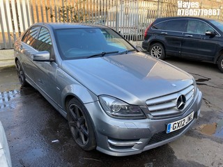 Location:  Hayes - 2012 MERCEDES-BENZ C220 SPORT CDI BLUEEFFI-C 4 Door Saloon REG: GX12JWL, Keys: No, MOT Expiry date: 10/12/2024, 2143 Diesel, 7 Speed Auto Diesel, Former Keepers: 8