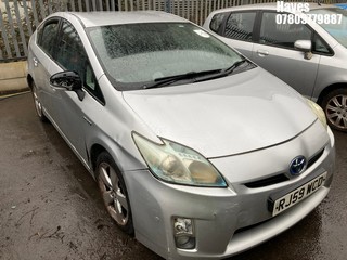 Location:  Hayes - 2010 TOYOTA PRIUS T SPIRIT VVT-I CVT 5 Door Hatchback REG: RJ59WCD, Keys: No, MOT Expiry date: 17/03/2025, 1797 Hybrid Electric, Variable 1 Speed Auto Petrol/E, Former Keepers: 15