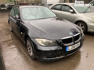 Location:  Hayes - 2006 BMW 320I SE AUTO 4 Door Saloon REG: LJ56UKC, Keys: No, MOT Expiry date: 16/12/2023, 1995 Petrol, 6 Speed Auto Petrol, Former Keepers: 4