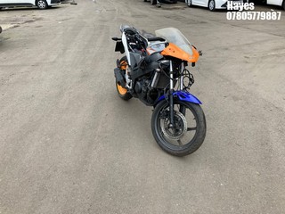 Location:  Hayes - 2011 HONDA CBR 125 RW-B Motorcycle REG: RJ11FPD, Keys: No, MOT Expiry date: 07/03/2023, 125 Petrol, , Former Keepers: 6
