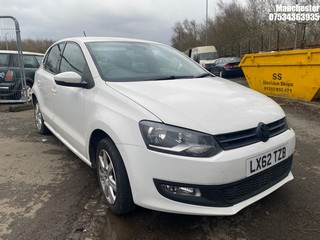 Location: Manchester - 2012 VOLKSWAGEN POLO MATCH 60 5 Door Hatchback REG: LX62TZB, 1198 Petrol, 5 Speed Manual Petrol, Former Keepers: 1, Keys: No, MOT Expiry date: 02/10/2025