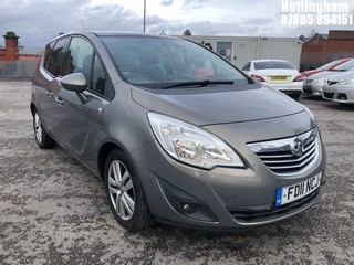 Location: Nottingham - 2011  VAUXHALL 	 MERIVA SE CDTI 	 MPV  REG: FD11NCJ, 1686cc Diesel , 6 Speed Manual Diesel 	, Former Keepers: 4, Keys: Yes, MOT Expiry date: 02/06/2025