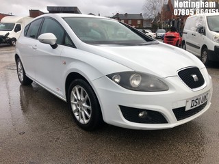 Location: Nottingham - 2011 SEAT LEON SE COPA CR TDI S-A 	 5 Door Hatchback 	 REG: DS11UWZ, 1598cc Diesel , 7 Speed S-Auto Diesel 	, Former Keepers: 6, Keys: Yes, MOT Expiry date: 07/04/2025