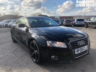 Location: Nottingham - 2009  AUDI  A5 SPORT TDI 	 Coupe  REG: RF09CLJ, 1984cc Diesel, 6 Speed Manual Diesel 	, Former Keepers: 5, Keys: Yes, MOT Expiry date: 16/01/2026